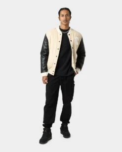 Carré MVP Varsity Jacket Stone/Black -Culture Kings Shop 02020560 YS587 mens 0020