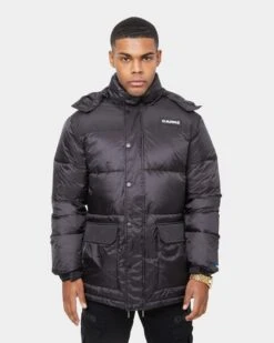 Carré Men's Roadman Puffer Jacket Black -Culture Kings Shop 02022714 YB001 mens 0010