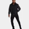Saint Morta Maverick Sherpa Leather Jacket Black -Culture Kings Shop 02028441 YB001 mens 00020