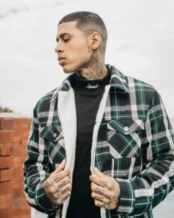 Saint Morta Prima Sherpa Jacket Stadium Green -Culture Kings Shop 02028442 YS327 mens 0031