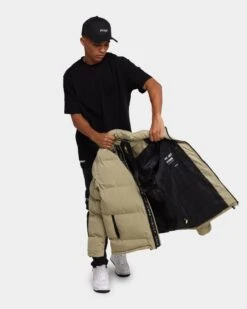 PYRA Padded Puffa Jacket Olive 16 PYRA Padded Puffa Jacket Olive -Culture Kings Shop 02028720 YO100 mens 0080