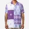 Carré Bandana Ultra Button Up Shirt Purple -Culture Kings Shop 02032422 YP200 mens 0010