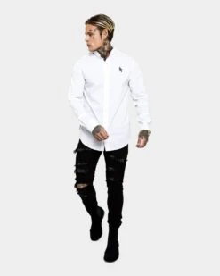 Saint Morta Alpha Horoma Slim Fit Shirt White -Culture Kings Shop 02033326 YW100 mens 0020