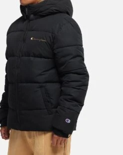 Champion Rochester Puffer Jacket Black/Gold -Culture Kings Shop 02034612 YB003 mens 00060