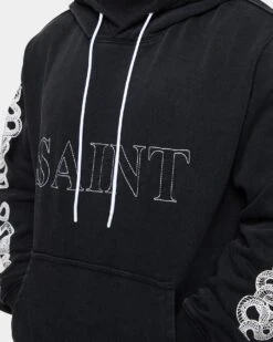 Saint Morta Death Adder Hoodie Black -Culture Kings Shop 02035020 YB001 mens 0070