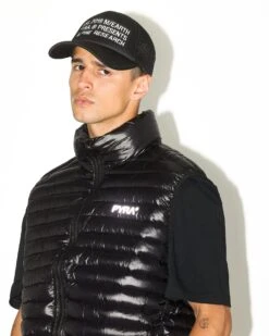 PYRA Summit Puffa Vest Black -Culture Kings Shop 02036440 YB001 mens 0090