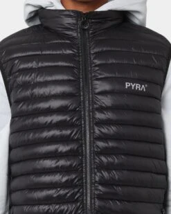 PYRA Summit Puffa Vest Black -Culture Kings Shop 02036440 YB001 mens 030