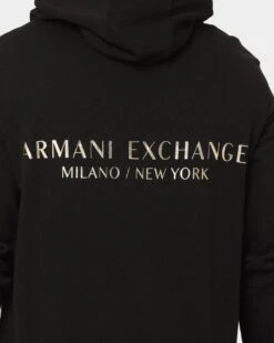 Armani Exchange Felpa Hoodie Black 14 Armani Exchange Felpa Hoodie Black -Culture Kings Shop 02037042 YB001 mens 050