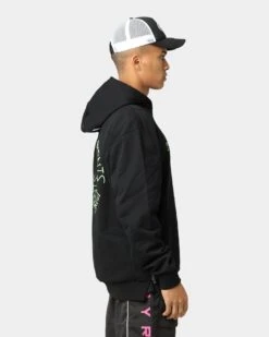 Pyra Engineer Hoodie Black/Green -Culture Kings Shop 02037587 YB020 mens 0050
