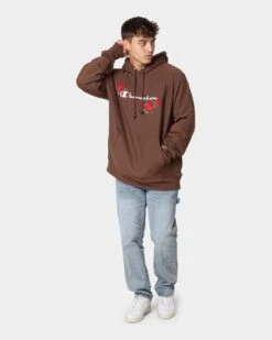 Champion Reverse Weave Roses Embroidery Hoodie Coco Loco -Culture Kings Shop 02037896 YC115 mens 0020
