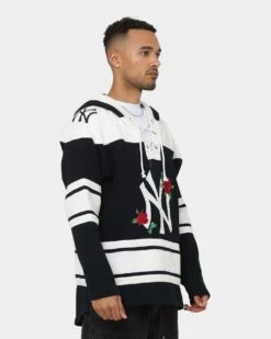 '47 BRAND 47 Brand New York Yankees Superior Lacer Hoodie Black -Culture Kings Shop 02039234 YB001 mens 0050