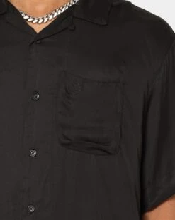 Honor The Gift Century Camp Button Up Shirt Black -Culture Kings Shop 02039278 YB001 mens 0030