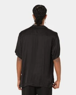 Honor The Gift Century Camp Button Up Shirt Black -Culture Kings Shop 02039278 YB001 mens 0040