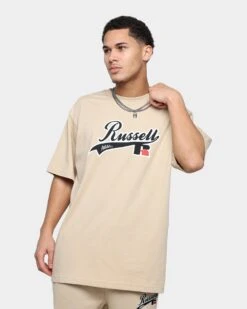 Russell Athletic Oversized T-Shirt Stone