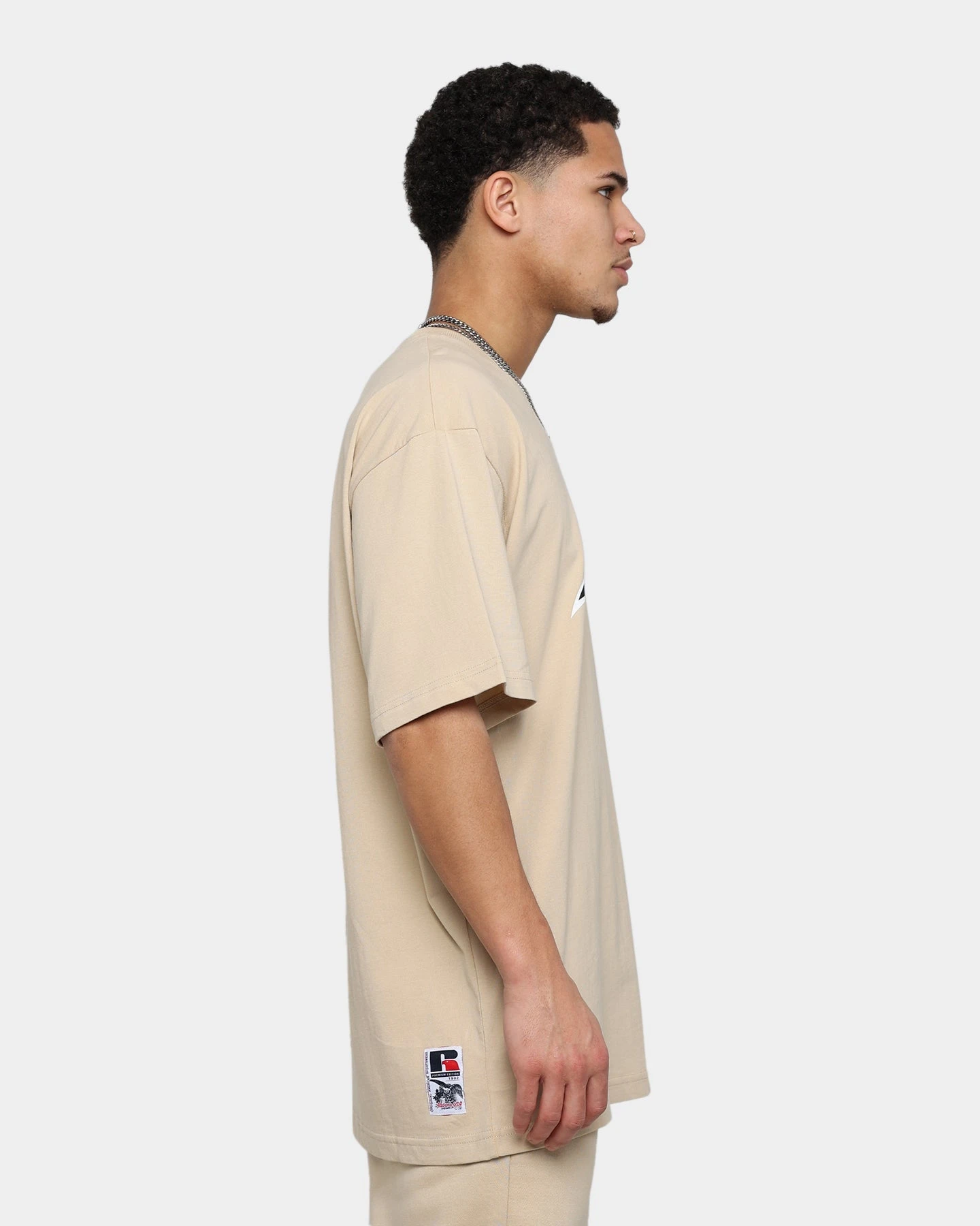 Russell Athletic Oversized T-Shirt Stone 7 Russell Athletic Oversized T-Shirt Stone - Image 5
