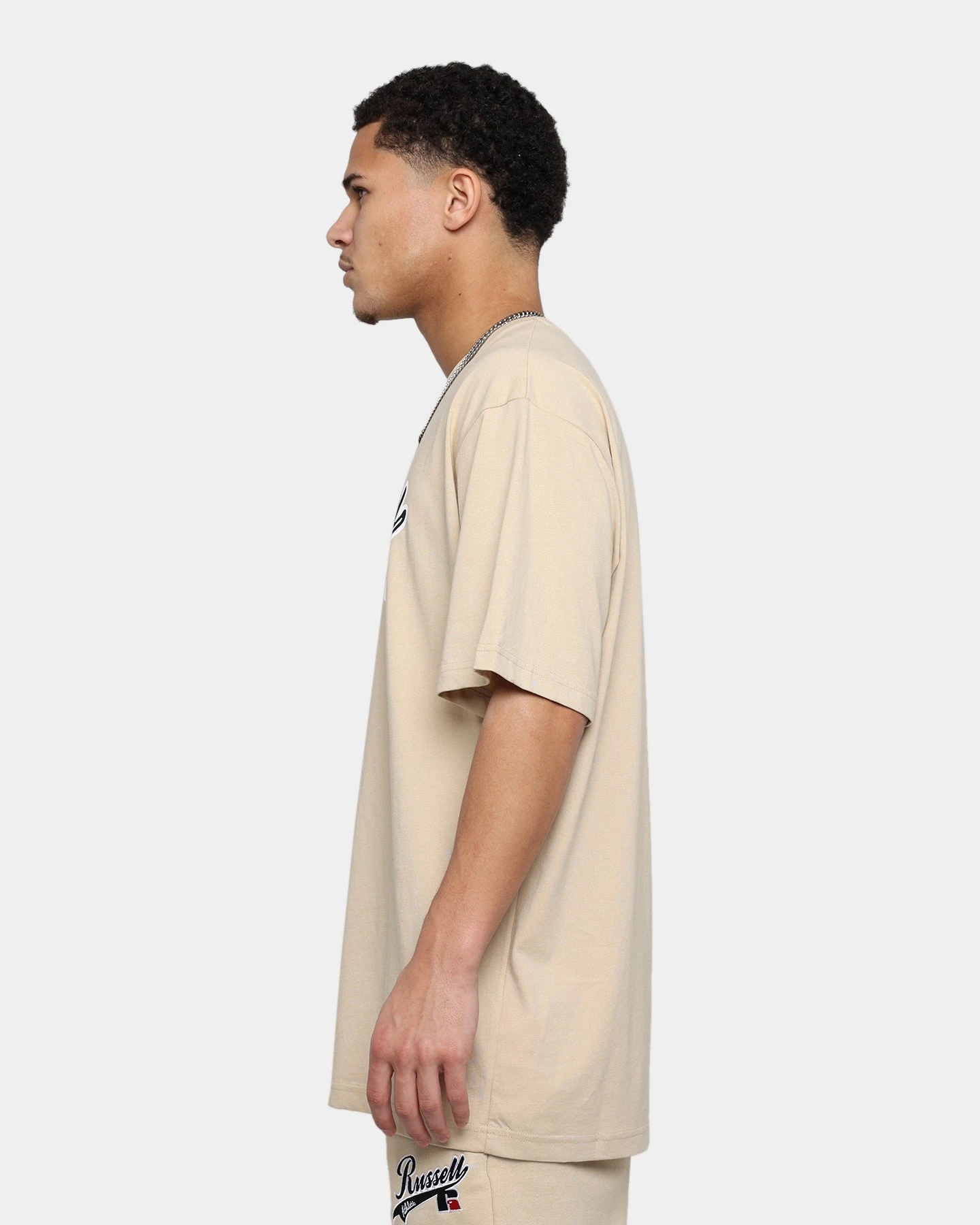 Russell Athletic Oversized T-Shirt Stone 8 Russell Athletic Oversized T-Shirt Stone - Image 6