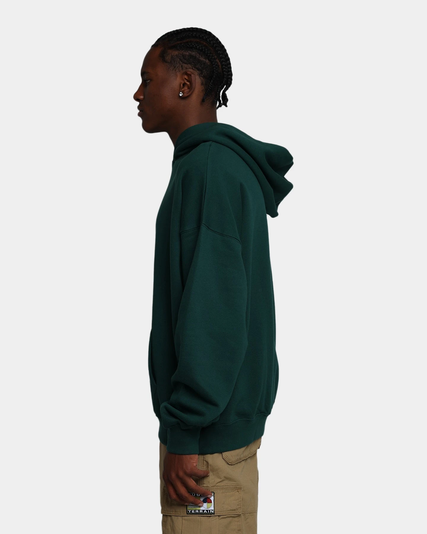 MNML Everyday Hoodie Green 7 MNML Everyday Hoodie Green - Image 6