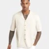 XXIII Terry Knit Button Up Shirt Tan -Culture Kings Shop 02043218 YT001 mens 0010