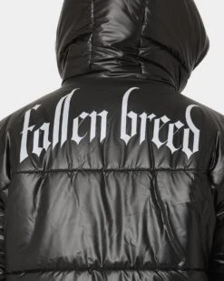 Fallen Breed Logo Puffer Jacket Black -Culture Kings Shop 02043238 YB001 mens 0060