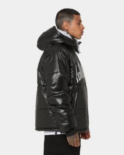 Fallen Breed Logo Puffer Jacket Black -Culture Kings Shop 02043238 YB001 mens 0070