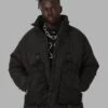 DXXMLife L-6 B Tactical Puffer Jacket Black
