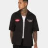 Saint Morta Pro Racing Mechanic Shirt Black -Culture Kings Shop 02043341 YB001 mens 0010