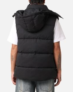 Champion Rochester Puffer Vest Black/Gold -Culture Kings Shop 02043514 YB003 mens 0030