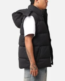 Champion Rochester Puffer Vest Black/Gold -Culture Kings Shop 02043514 YB003 mens 0050