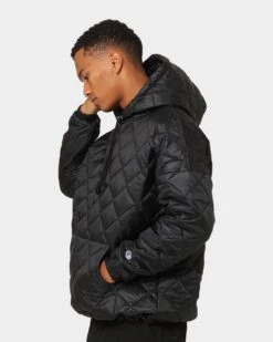 Champion LFS Puffer Anorak Black -Culture Kings Shop 02043530 YB001 mens 0060