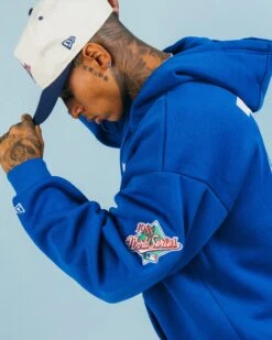New Era Los Angeles Dodgers 'Tropical Punch Script Pack' Oversized Hoodie Bright Royal -Culture Kings Shop 02043792 YX188 mens 025