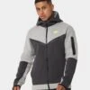 Nike Sportswear Tech Fleece Full Zip Hoodie Dark Grey Heather