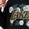 Pro Standard Los Angeles Lakers Roses Hoodie Black