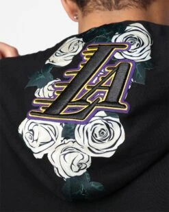 Pro Standard Los Angeles Lakers Roses Hoodie Black -Culture Kings Shop 02045033 YB001 mens 0100