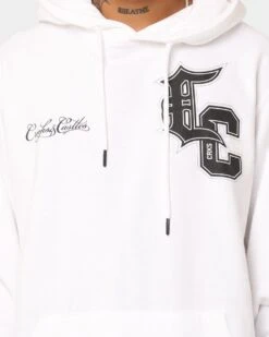 Crooks & Castles Varsity Of Old Hoodie White -Culture Kings Shop 02045056 YW100 mens 0030