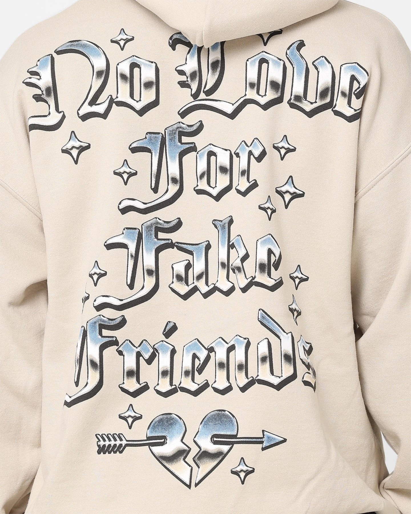 Goat Crew No Love Hoodie Stone/Wheat 7 Goat Crew No Love Hoodie Stone/Wheat - Image 5