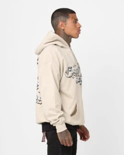 Goat Crew No Love Hoodie Stone/Wheat 15 Goat Crew No Love Hoodie Stone/Wheat -Culture Kings Shop 02046009 YS778 mens 0060