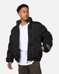 Ksubi Flight Puffer Jacket Black -Culture Kings Shop 02046023 YB001 mens 0010