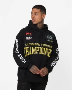 UFC By Goat Crew 30th Anniversary Hoodie Black