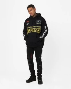 UFC By Goat Crew 30th Anniversary Hoodie Black -Culture Kings Shop 02046075 YB001 mens 0030