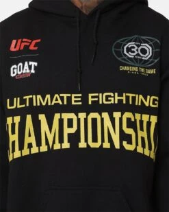 UFC By Goat Crew 30th Anniversary Hoodie Black -Culture Kings Shop 02046075 YB001 mens 0040