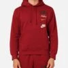Nike Club Fleece Pullover Hoodie Team Red/Sail -Culture Kings Shop 02046806 YT196 mens 00010