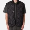 MNML Woven Puffer Vest Black -Culture Kings Shop 02047461 YB001 mens 0010