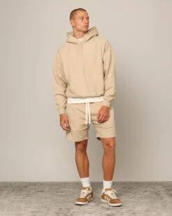 Carré Blanc Oversized Hoodie Stone -Culture Kings Shop 02047591 YS400 mens 0020