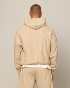 Carré Blanc Oversized Hoodie Stone -Culture Kings Shop 02047591 YS400 mens 0040