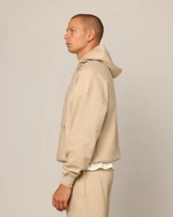 Carré Blanc Oversized Hoodie Stone -Culture Kings Shop 02047591 YS400 mens 0060