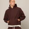 Carré Blanc Oversized Hoodie Brown -Culture Kings Shop 02047591 YX300 mens 0010