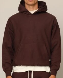 Carré Blanc Oversized Hoodie Brown 10 Carré Blanc Oversized Hoodie Brown -Culture Kings Shop 02047591 YX300 mens 0030
