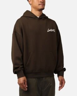 Loiter Chroma Premium Hoodie Dark Chocolate -Culture Kings Shop 02047645 YC128 mens 0070
