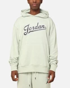 Jordan Flight MVP Fleece Pullover Hoodie Seafoam