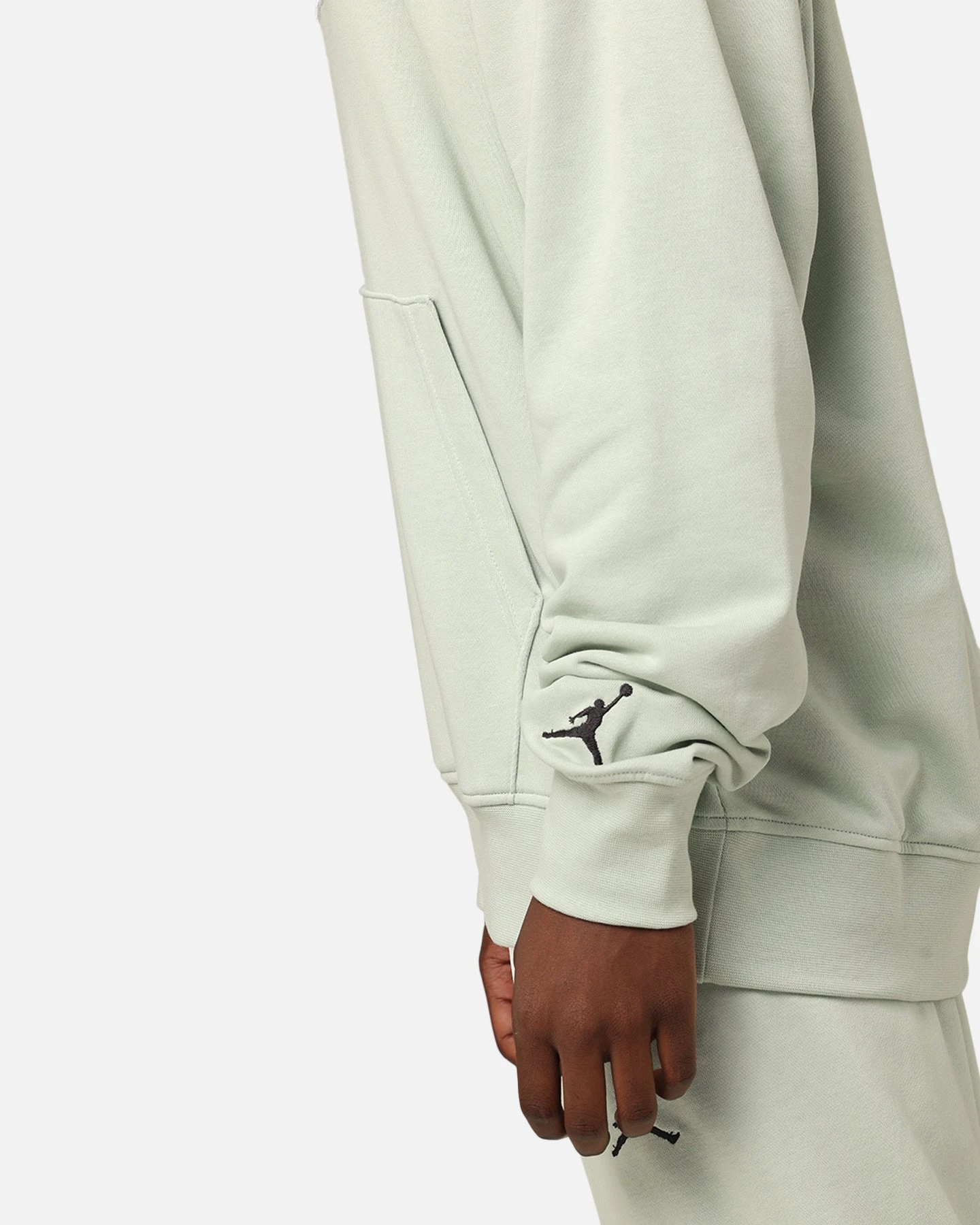 Jordan Flight MVP Fleece Pullover Hoodie Seafoam 8 Jordan Flight MVP Fleece Pullover Hoodie Seafoam - Image 6